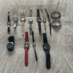 Lot of 13 untested Assorted Watches Collection
